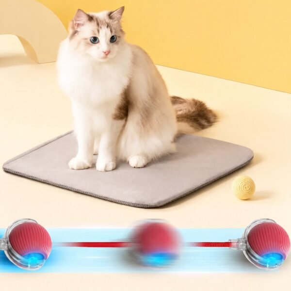 Bola elétrica interativa para cães e gatos
